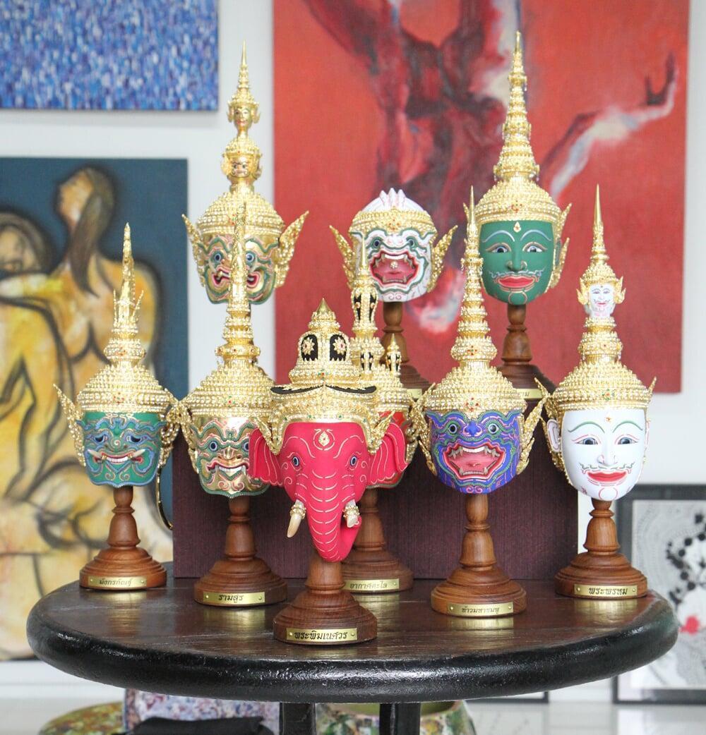 Purchase Traditional Khon Masks